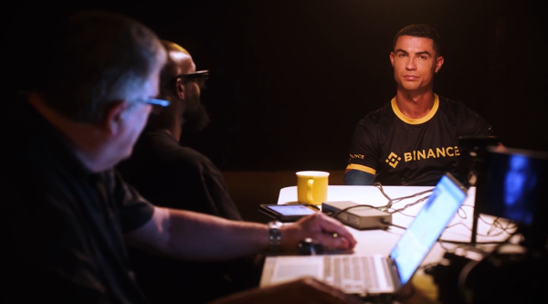 Ronaldo teases NFT plans while on a lie detector test Ronaldo teases NFT plans while on a lie detector test