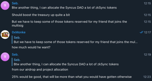 ZkSync’s DeFi Head Receives Accusation of Corruption: Report ZkSync’s DeFi Head Receives Accusation of Corruption: Report