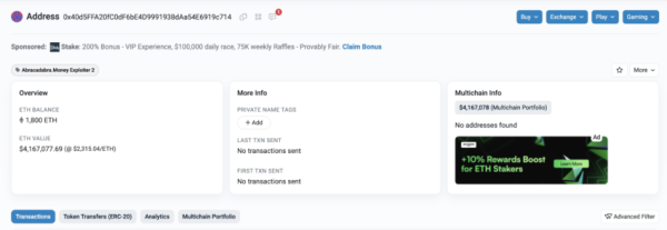 DeFi Project Abracadabra Undergoes $10 Million Attack